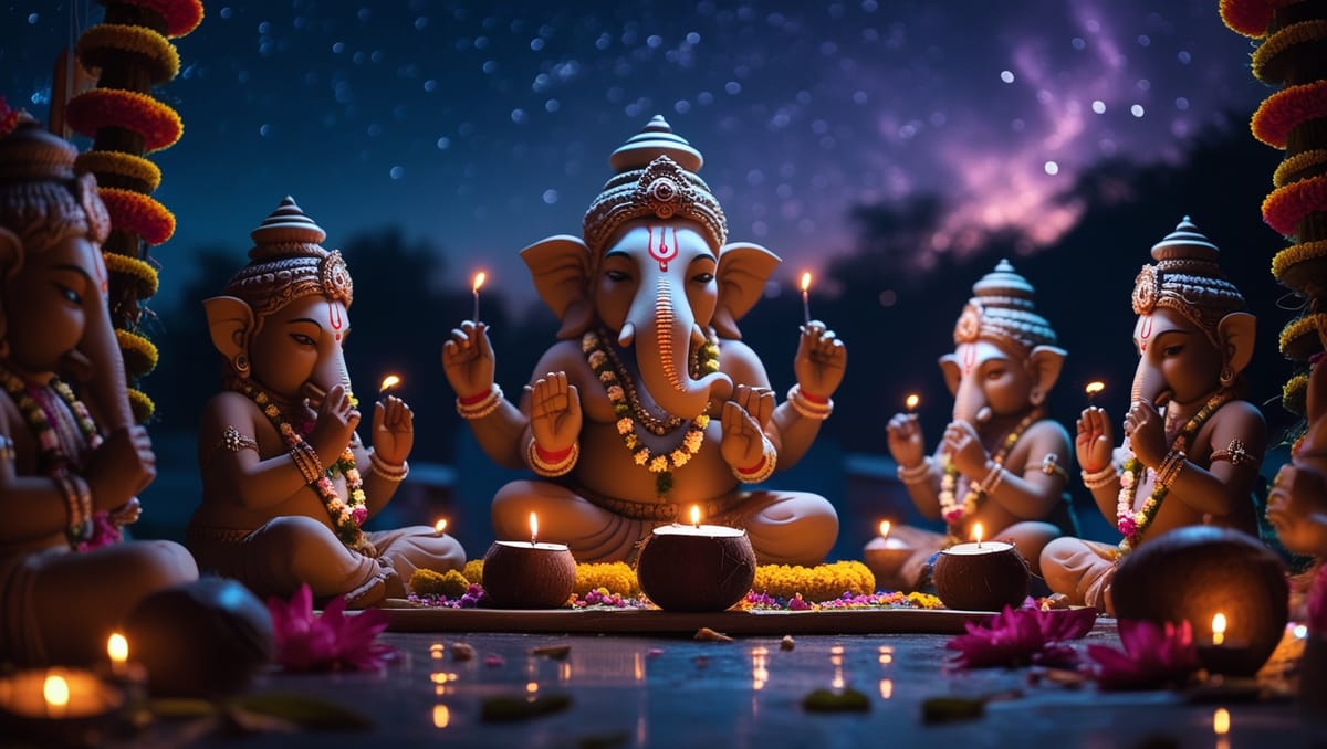 Happy Ganesha Chaturthi 🐘🌺✨ – Día 3