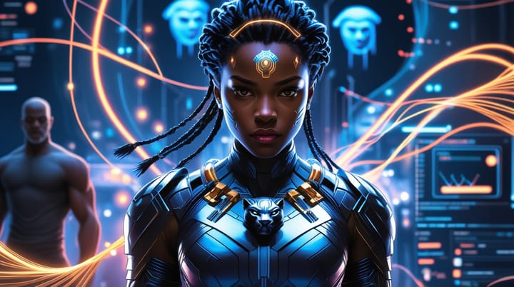Shuri: Palas Atenea Moderna en la Era de la Tecnología 🧠🛡️🔗 – Día 10