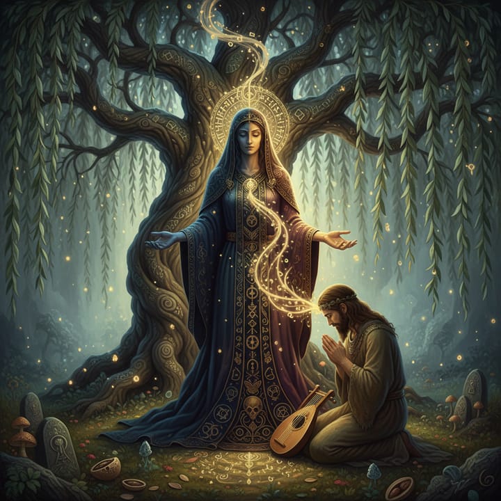 Perséfone, Orfeo y el Sauce: Mística de la Comunicación y la Transformación - Día 14