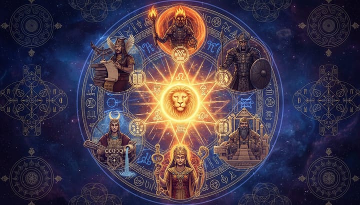 Los dioses sumerios de la estrella planetaria: arquetipos, planetas y lectura en la carta natal - parte 2 - Día 13